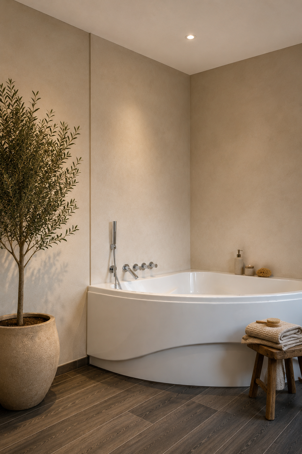 Door Kris Theuns gerealiseerde luxe badkamer